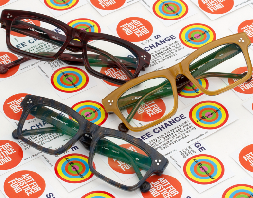 l.a. Eyeworks "WELLS" frame initiative generates $65K donation