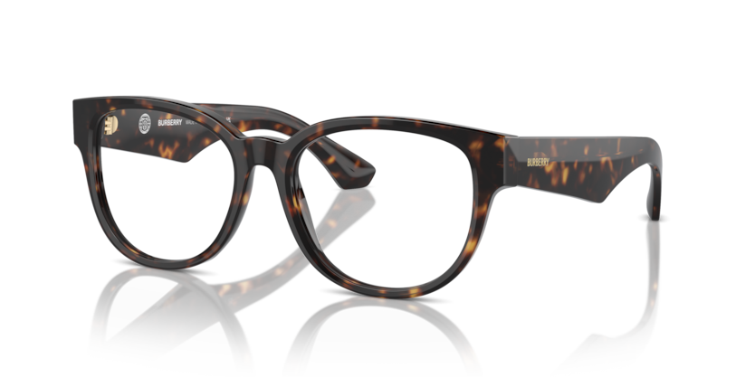 NWT Burberry 0BE2410F Dark Havana Round 53mm Eyeglasses BURBERRY BE2410F 3002 Eyeglasses Dark Havana Frame 53mm | eBay main image 4