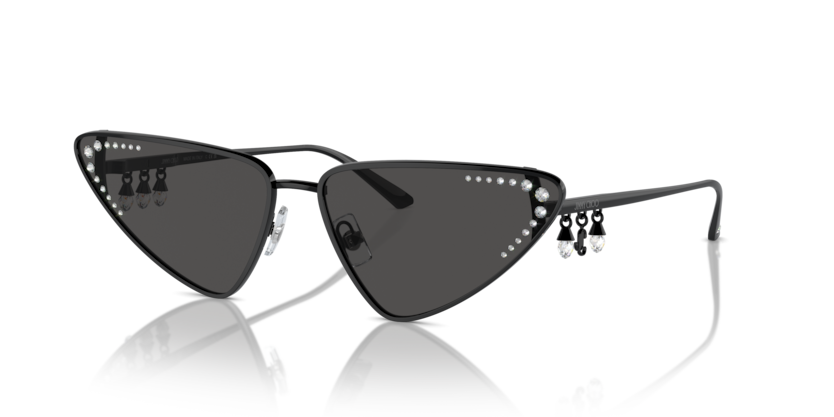 美品♡JIMMY CHOO ブラック 星型装飾サングラス キャットアイ　ブラック Sol | Black Cat Eye Sunglasses | JIMMY CHOO