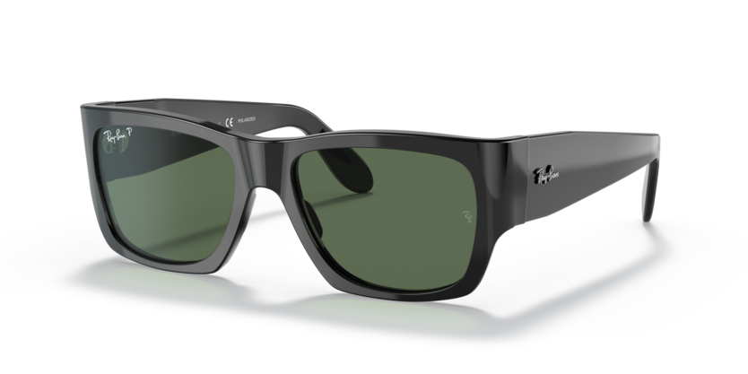 Ray-Ban Polarized Wayfarer Nomad Sunglasses Ray Ban B&L Wayfarer Nomad Vintage Sunglasses Made in the  main image 4