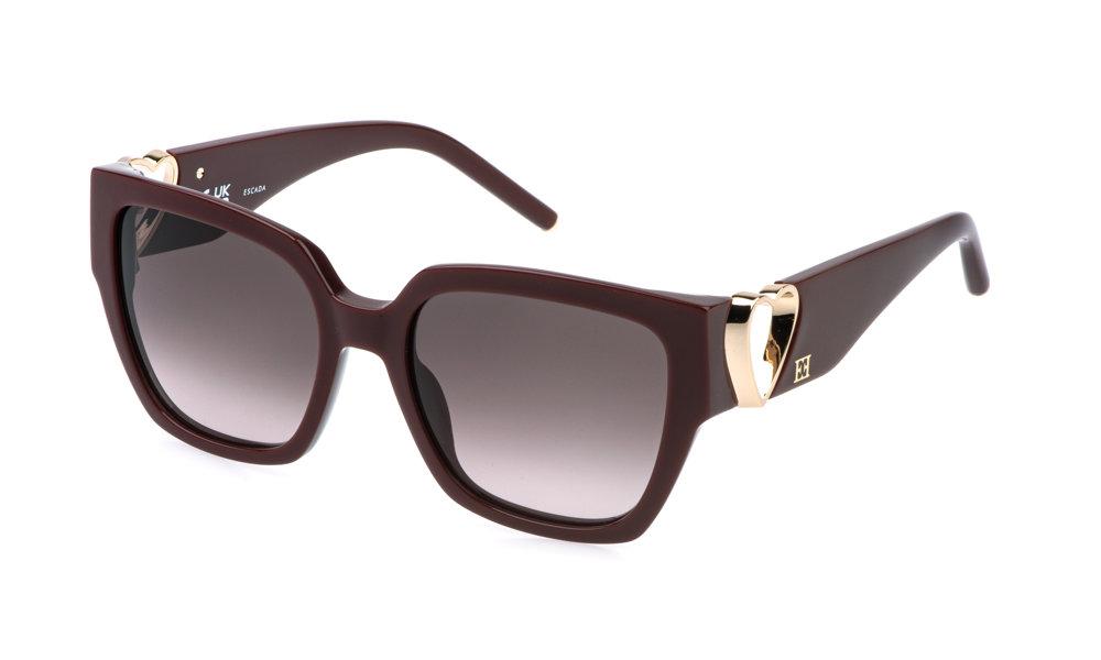 Escada Violet Gradient Square Frame Sunglasses with Gold Temples German Designer s-l400.jpg main image 2
