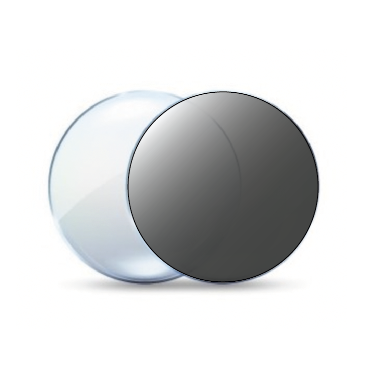 Line Bifocal Polarized Grey Lenses