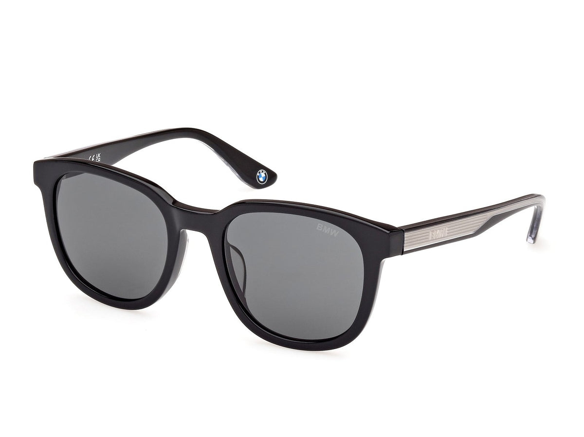 BMW Black & Dark Gray Unisex Sunglasses bmw-sun-bw0032-grey20c.jpg main image 3