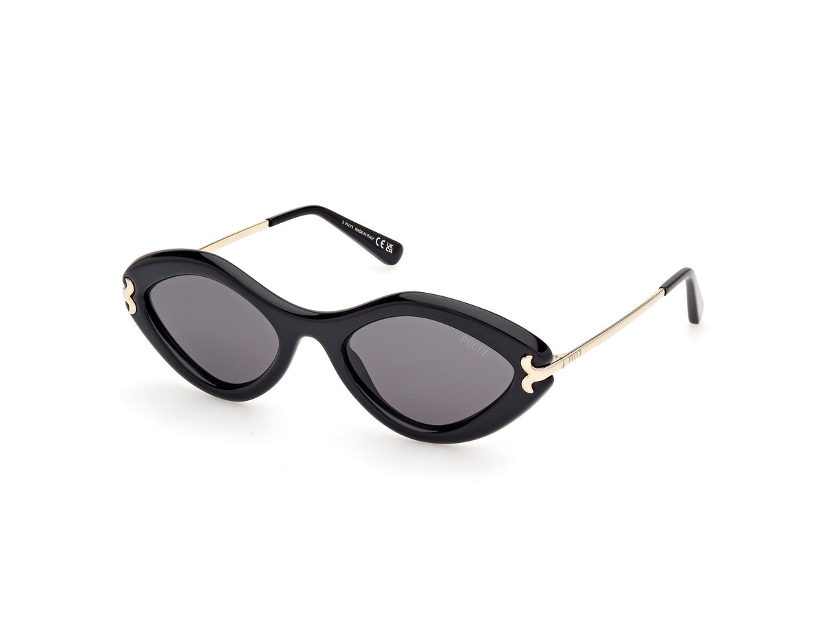 Emilio Pucci Black Sunglasses EP 2 Emilio Pucci EP0234 Sunglasses | Select Eyewear main image 4
