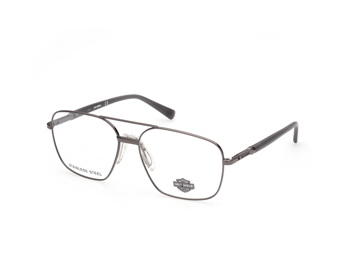 NWT Harley Davidson HD50027-002 Eyeglasses Harley-Davidson Eyeglasses HD 50021 002 Matte Black / at  main image 3