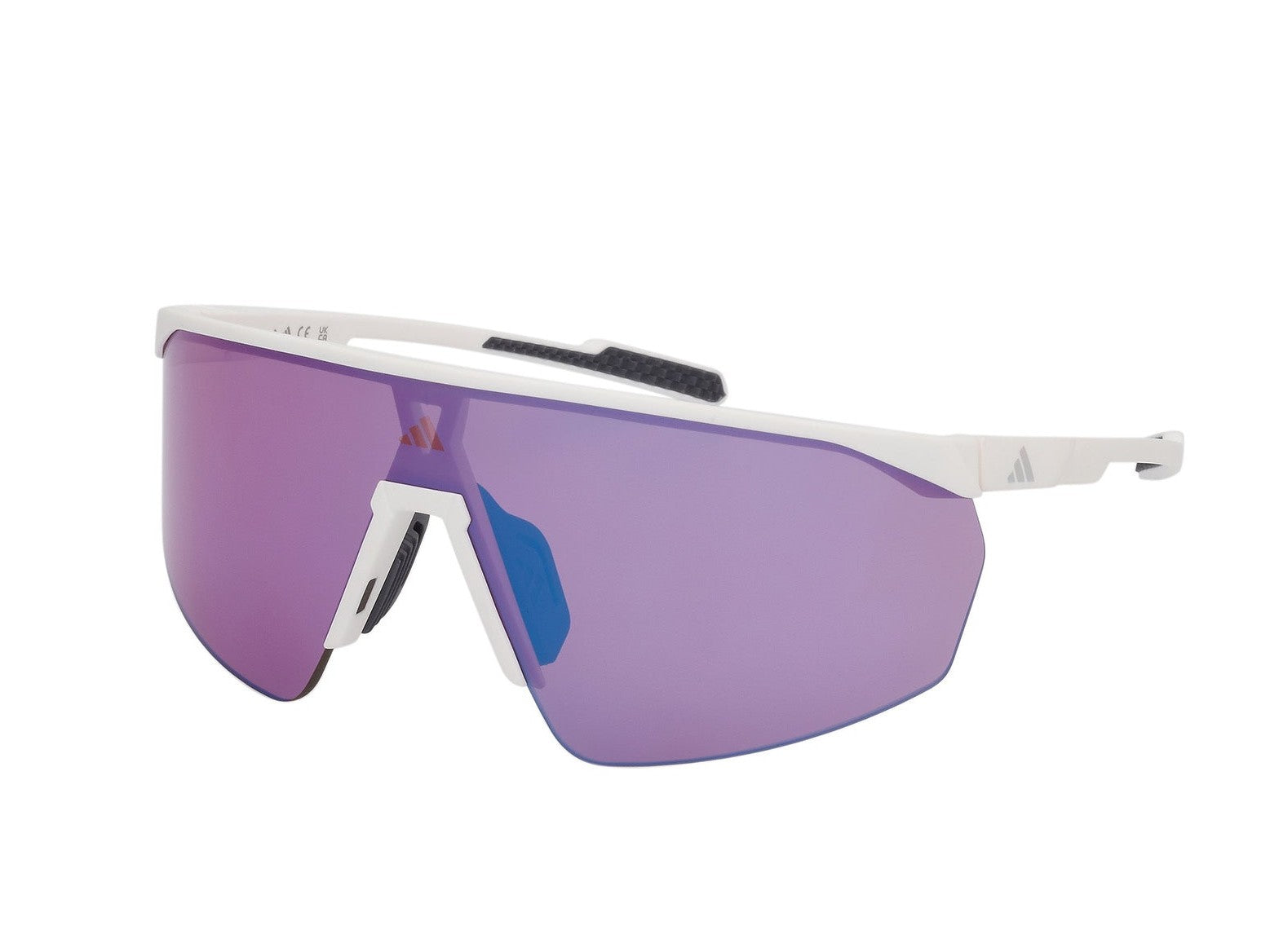 サングラス　adidas　バイオレット　レディース　Sサイズ　LSTレンズ Amazon.com: adidas Sunglasses Sport SP 0063 92Z Blue/Other