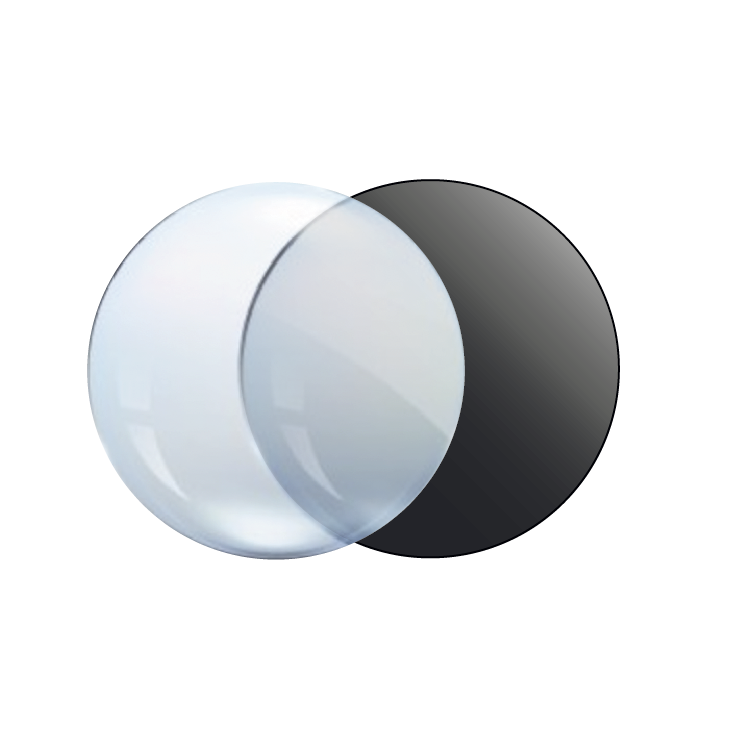 Line Bifocal Transition Grey Lenses