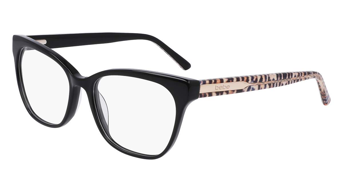NEW bebe BB5210 Eyeglasses Women Jet Cat Eye 53mm New 100% Authentic 53-16-140 Bebe BB5210 Eyeglasses | Select Eyewear main image 3