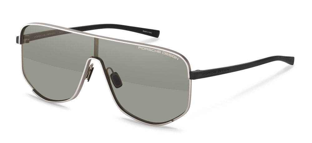 Porsche Design P86007 Mens Sunglasses, Titanium Black Grey A804
