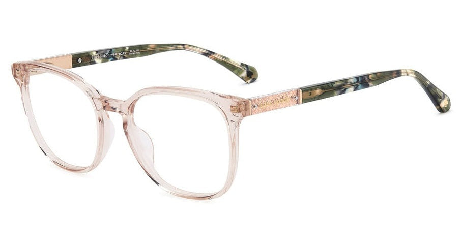 kate spade New York Taupe transparent Glasses HERMIONE 2 716736386041_p1_v_9dbffa23-  main image 4