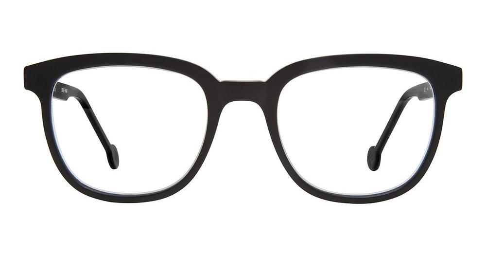 L.A. Eyeworks REMY Black Matte Eyeglass