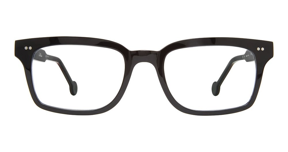 L.A. Eyeworks ROSWELL Blacktricity Eyeglass