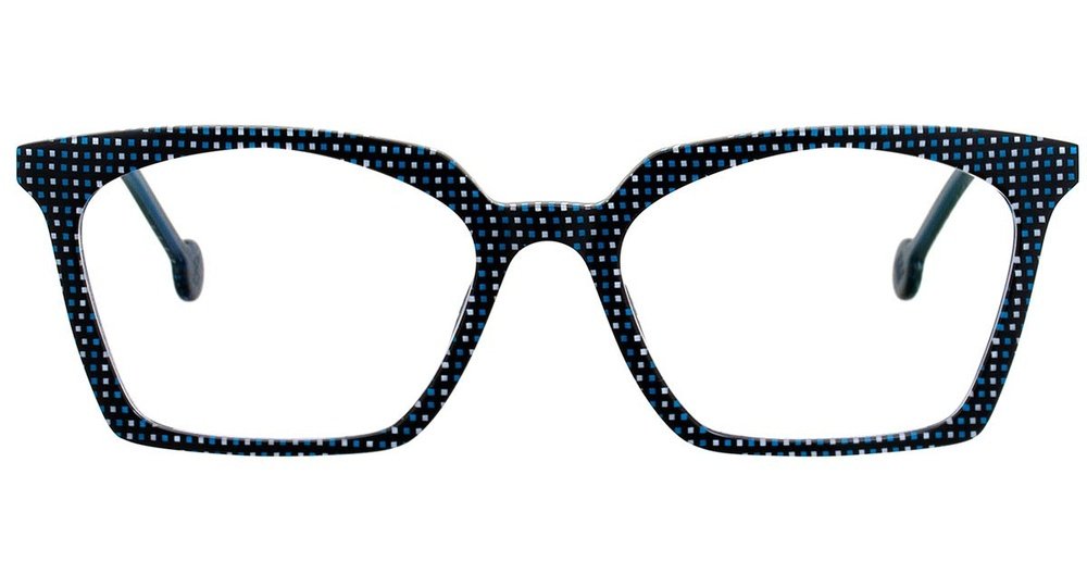 L.A. Eyeworks SAND DAB Blue Points Eyeglass