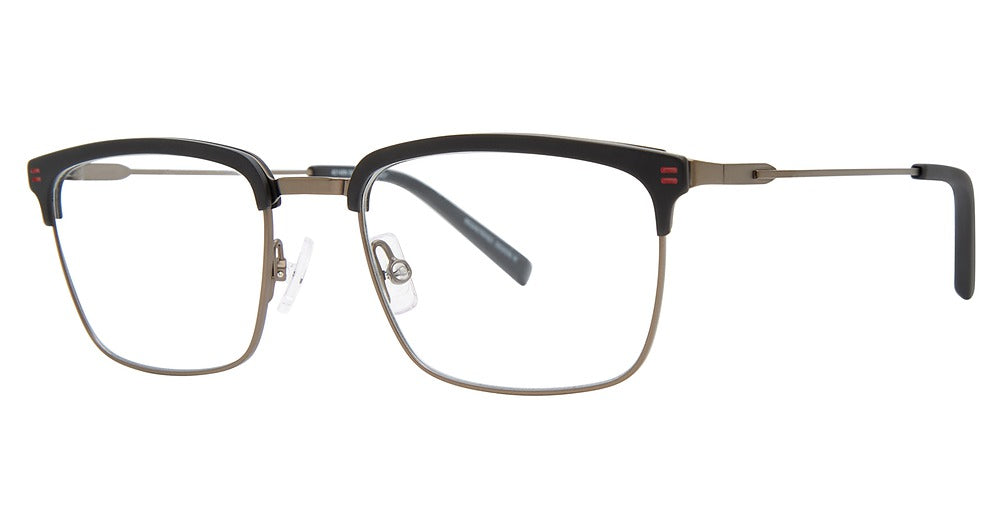 NEW MOREL unisex 40148n square eyeglasses in tortoise gunmetal NEW MOREL NOMAD 40148N TG09 BLK TORTOISE AUTHENTIC  main image 2