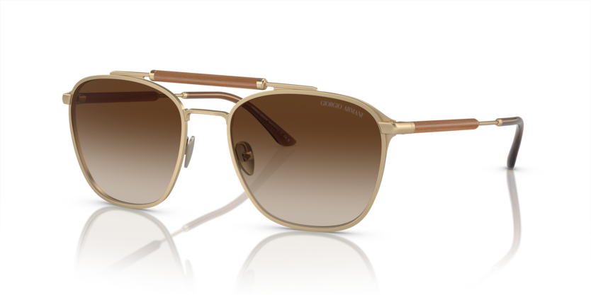 Giorgio Armani ベージュレザー首輪 Giorgio Armani AR6149 Sunglasses | Select Eyewear