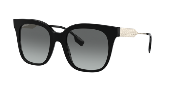 SALE! NEW Burberry BE4328 EVELYN 300111 Black Gray Butterfly Women Sunglasses Burberry Evelyn BE4328 300111 Sunglasses Women main image 4