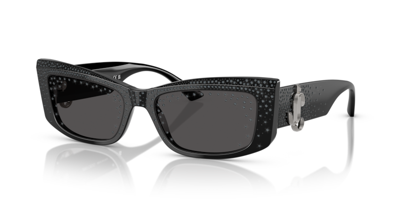 NEW !!! JIMMY CHOO JC5020B 505387 Black/Dark Grey Jimmy Choo Glasses from an Authorized Dealer | EyeOns.com main image 4