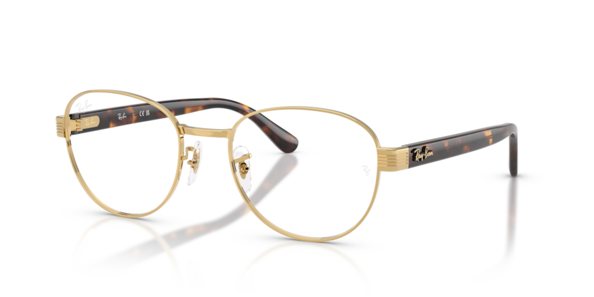 Ray Ban ラウンドサングラス Deuxieme Classe Ray-Ban RX6543 Eyeglasses | Select Eyewear