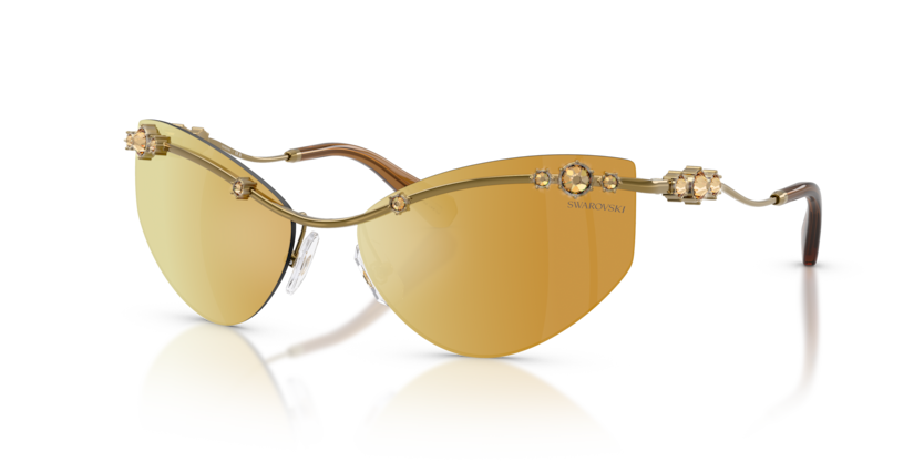 Swarovski SWA-130 ゴールドフレーム　リムレスサングラス Swarovski SK7039 Sunglasses | Select Eyewear