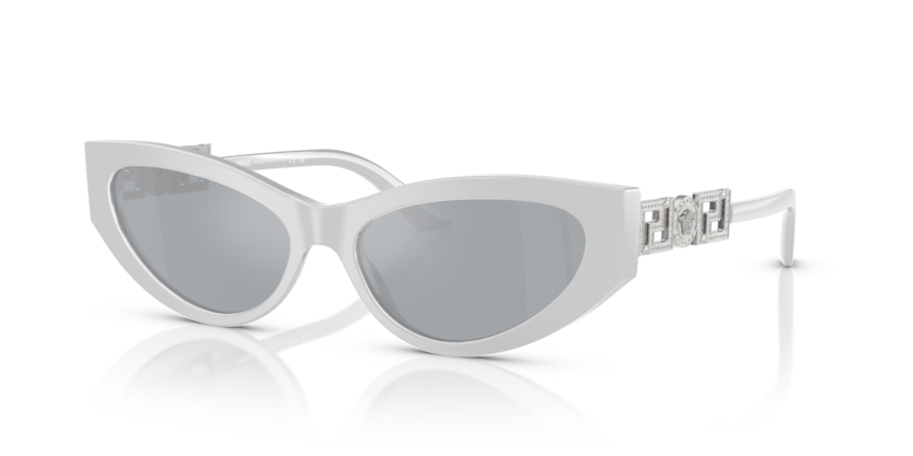 NWT Versace VE4470B Grey Cat Eye 56mm Sunglasses Versace Grey Cat Eye Ladies Sunglasses VE4470B GB1/87 56  main image 2