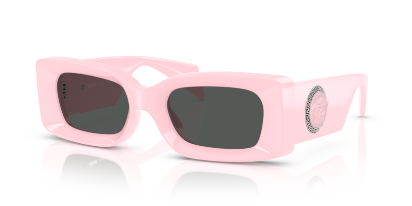 NWT Versace VE4474U White Rectangle 52mm Sunglasses Versace Unisex Sunglasses, Ve4474U - Macy main image 3