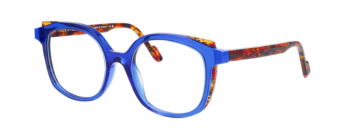 FACE à FACE TWINS 2 9113 Gold Beige Ruby Red Eyeglasses Frames 46 18 FRANCE MADE FRANK 2 | Face a Face | Designer Face a Face eyewear  main image 3
