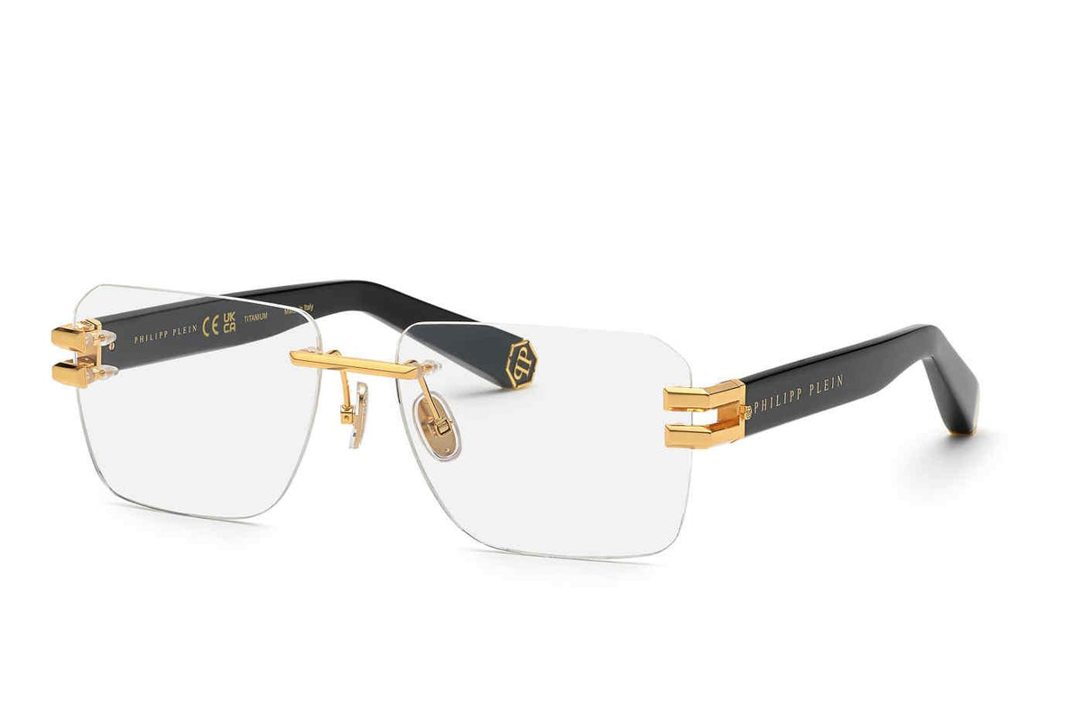 NEW Authentic Philipp Plein Rose Venus Titanium Sunglasses Full Inclusion/Set Philipp Plein - Square Sunglasses - Black Rose - Sunglasses  main image 2
