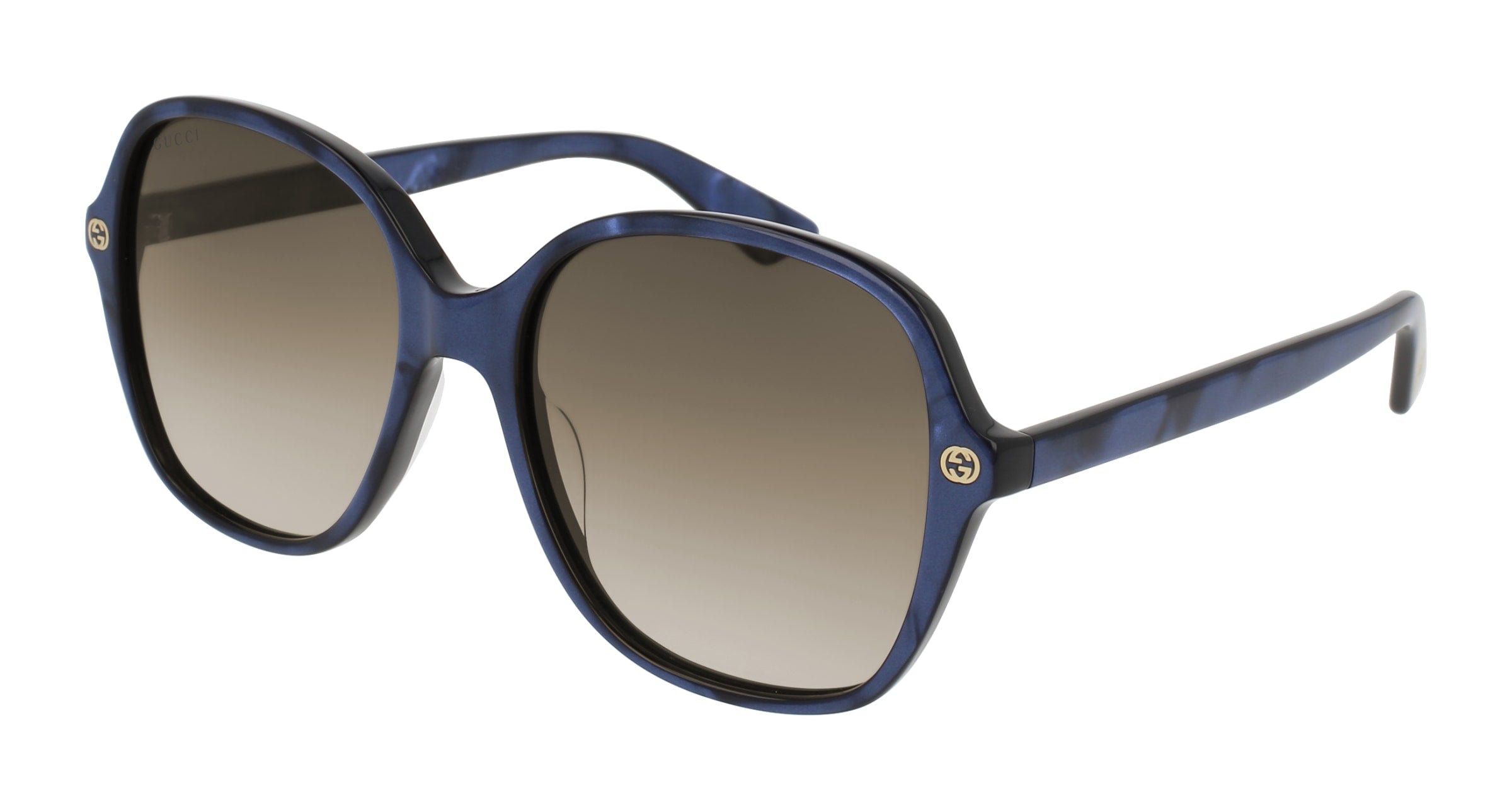 GUCCI スクエア　サングラス　レディース　GG0092S Gucci GG0092S Sunglasses | Select Eyewear