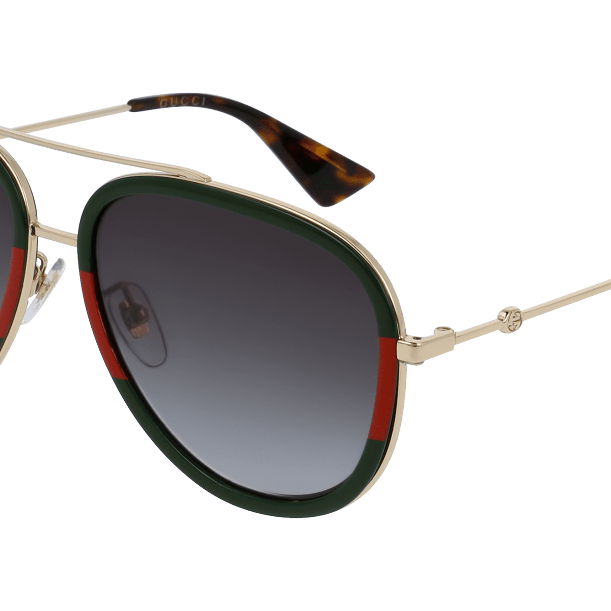 GUCCI GG0062S GLASSES Gucci GG0062S 011 Pilot Black Sunglasses | SmartBuyGlasses US main image 4