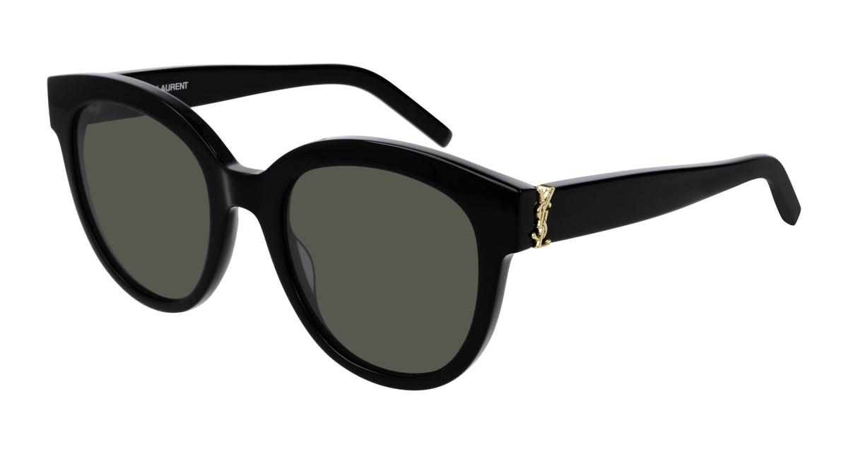 NEW SAINT LAURENT SL M28 003 WOMEN BLACK SUNGLASSES Saint Laurent SL M28 Sunglasses Black w/Grey Lens 54mm 003  main image 3