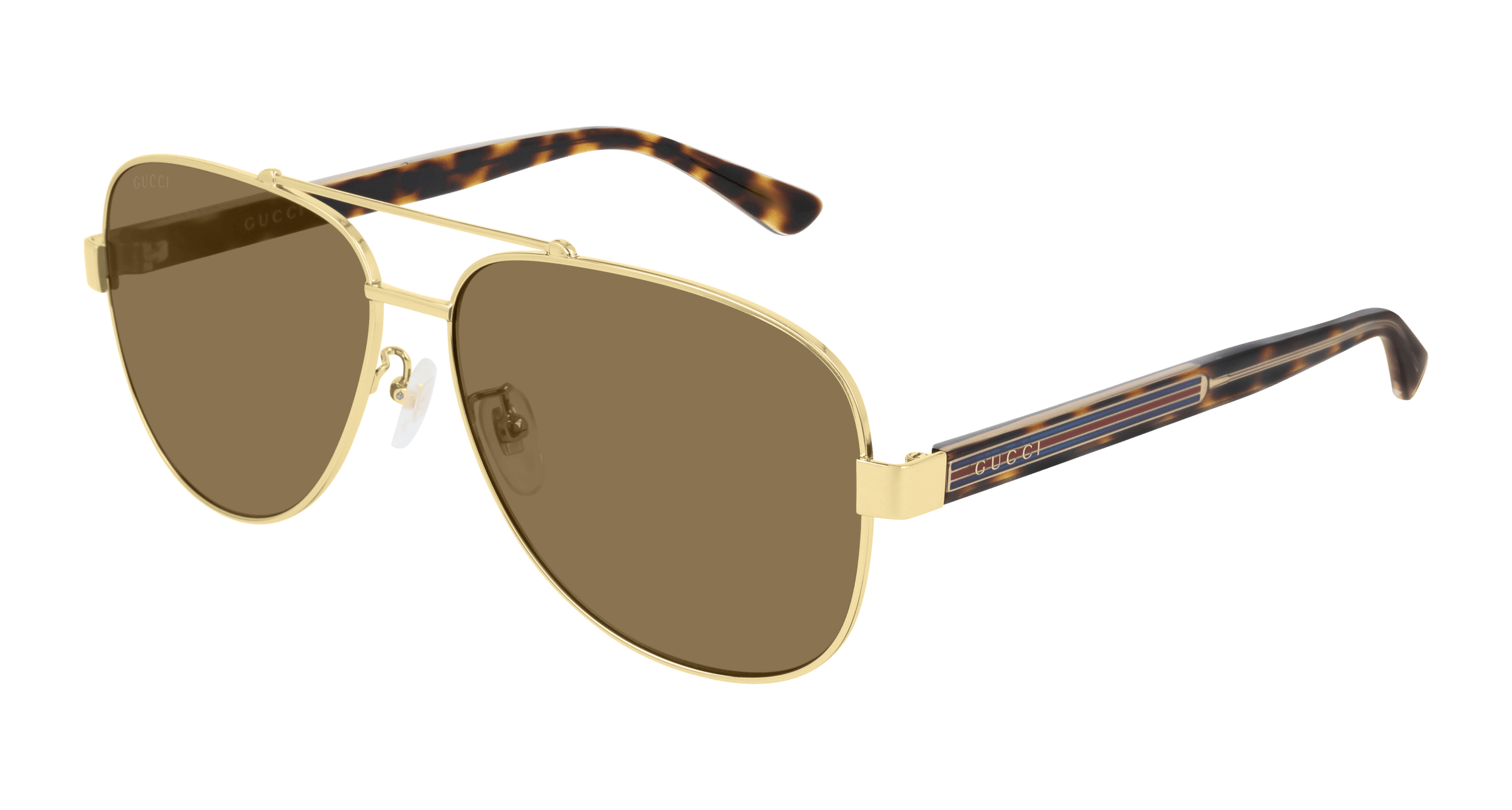 Gucci アビエーターサングラス グラデーションレンズGG0528s Gucci GG0528S Sunglasses | Select Eyewear
