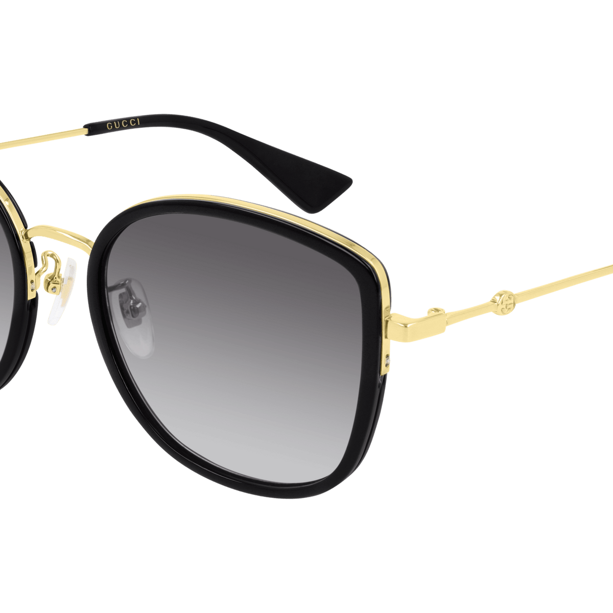 グッチ バタフライ型サングラス GG0606SK 6219744 Gucci GG0606SK Sunglasses | Select Eyewear
