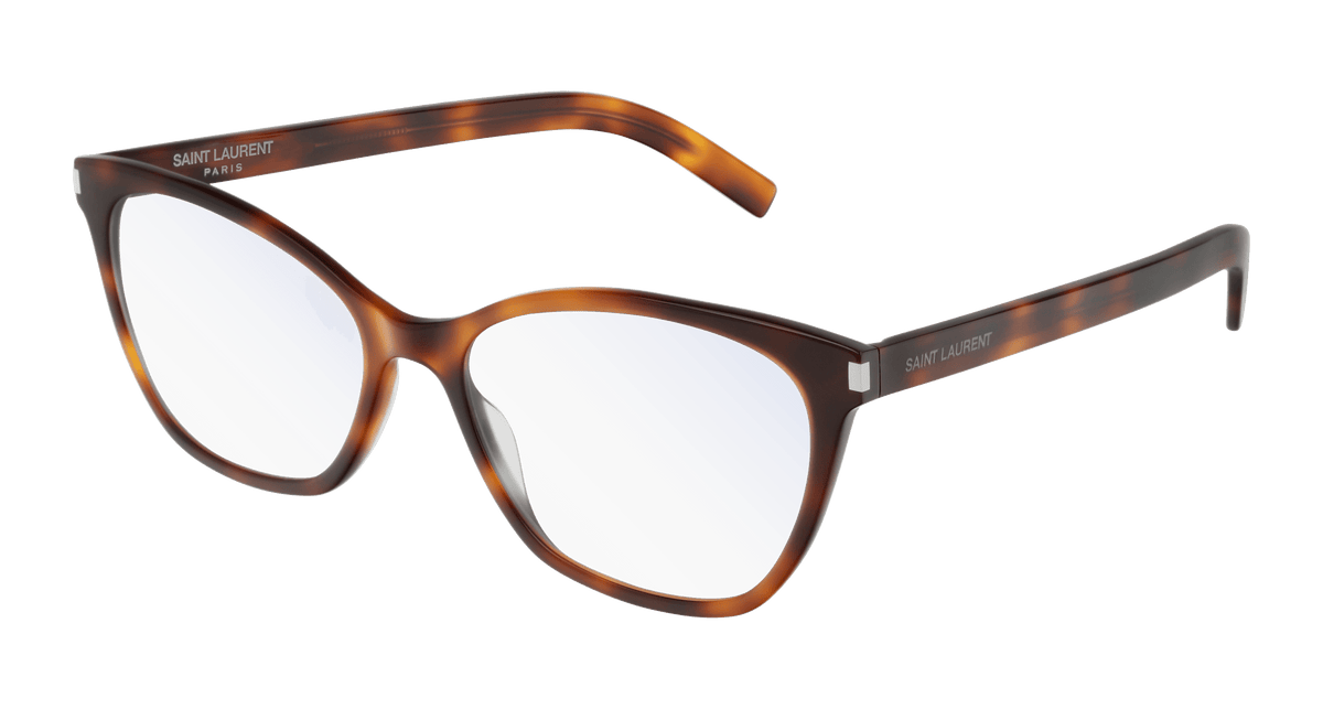 SAINT LAURENT SL 287 SLIM HAVANA AUTHENTIC EYEGLASSES FRAME Saint Laurent SL 287 Slim Eyeglasses Women Havana Cat Eye 54  main image 2