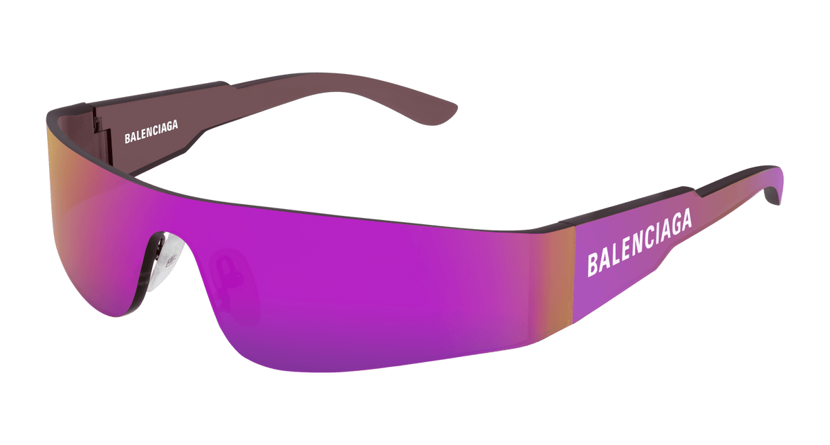 Balenciaga Sunglasses with Purple and Pink Accents Balenciaga Sunglasses BB0267S 004 main image 3