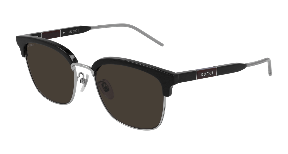 GUCCI Acetate Oversize Round Frame Sunglasses GG0546SK Gucci Oblique 54MM Round Sunglasses | Saks Fifth Avenue main image 2