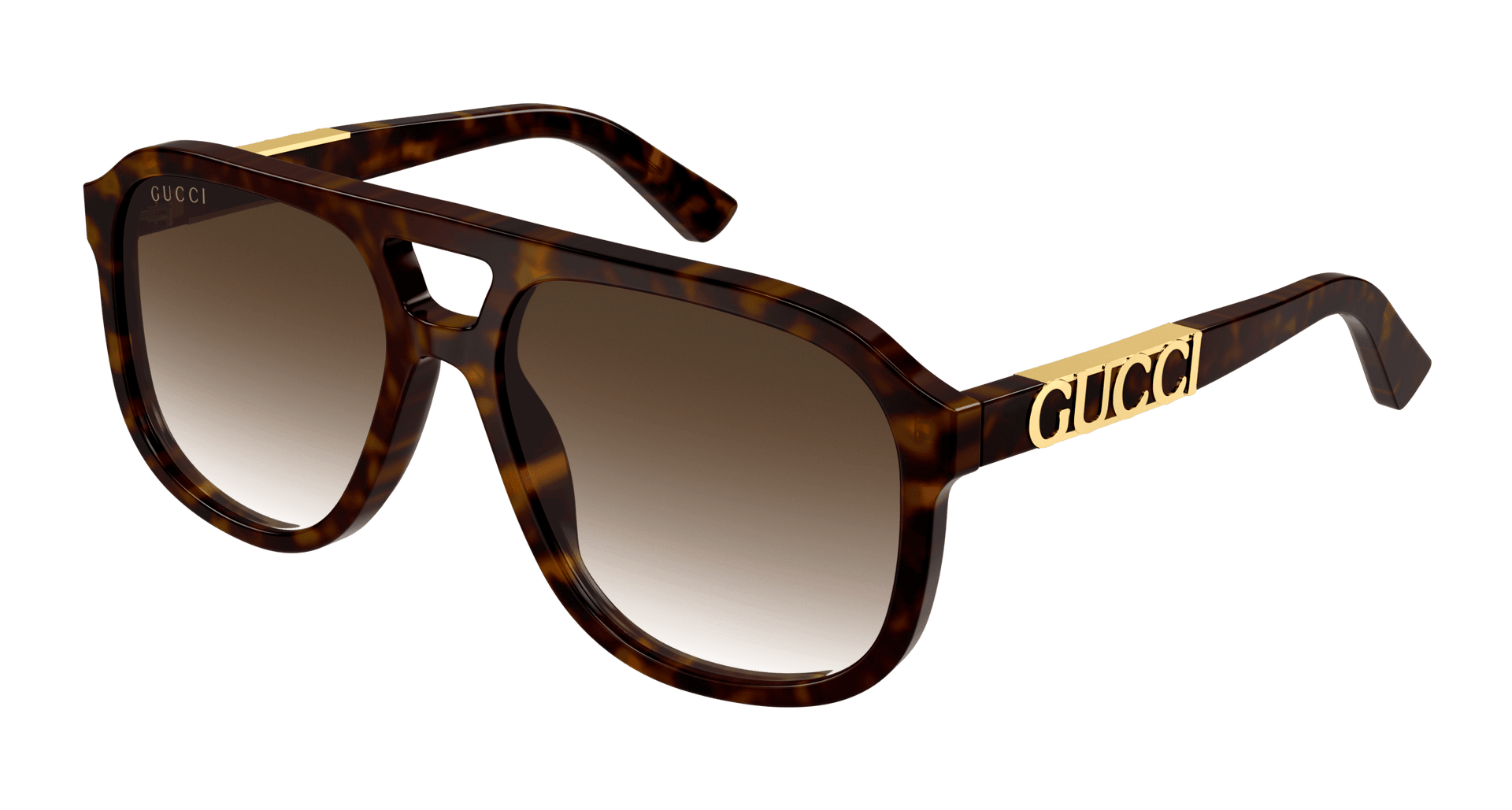 GUCCI サングラス　135 GG 1188/S D28 55ロ17 Amazon.com: Gucci GG1188S Script Logo Pilot-Shaped Non-Polarized