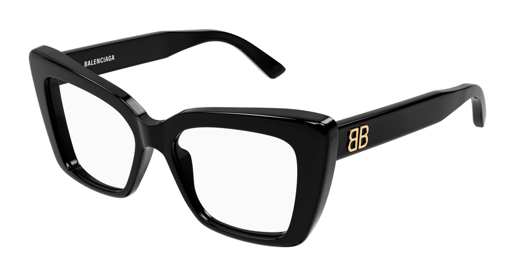 BALENCIAGA ブラック Balenciaga BB0265O Rectangle Glasses | Fashion Eyewear