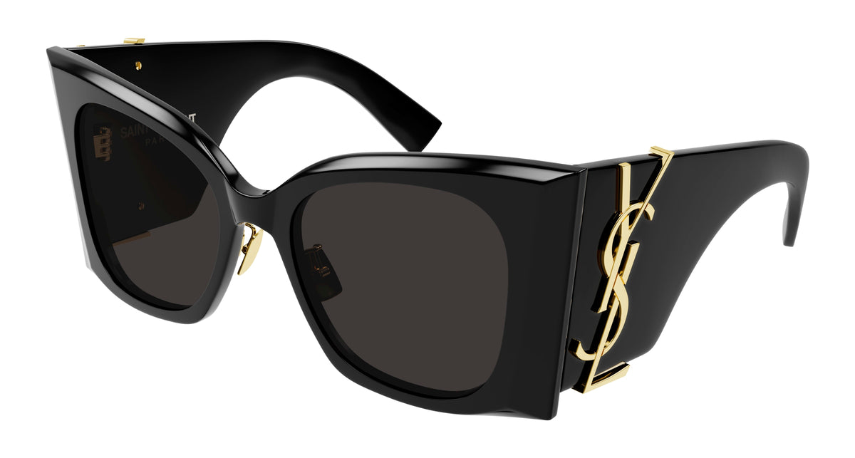 SAINT LAURENT Blaze sunglasses, made in Italy Saint Laurent Blaze SL M119 002 Oversized Havana Sunglasses - US main image 2