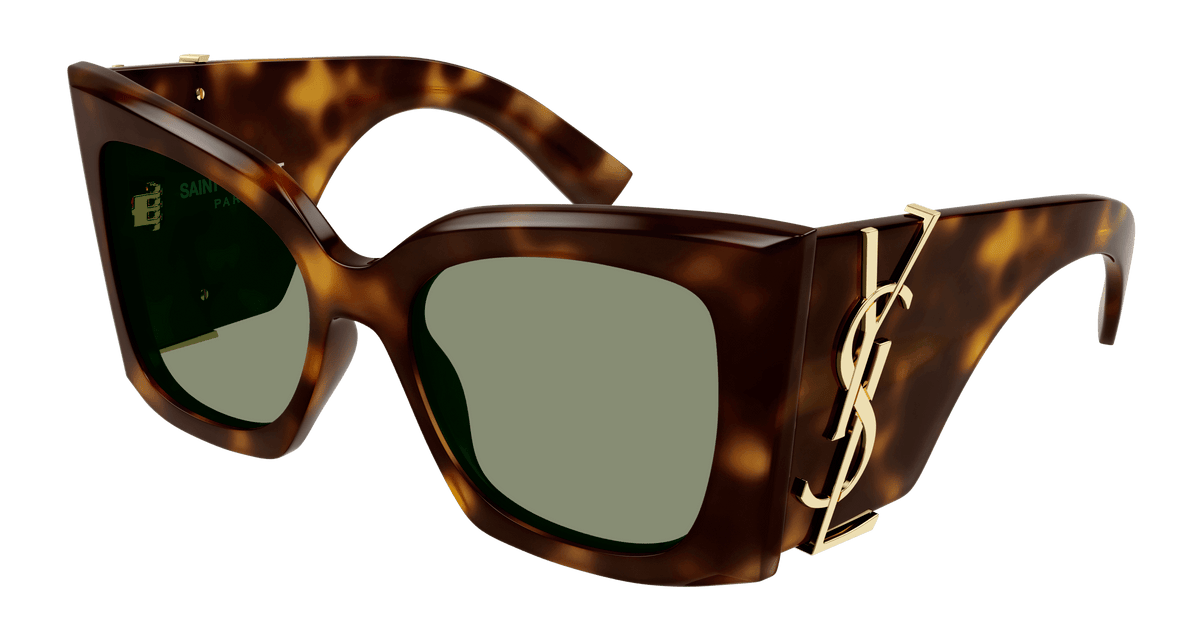 Authentic Saint Laurent SL M119 BLAZE Sunglasses Saint Laurent Acetate Blaze Sunglasses SL M119 Tortoise  main image 3