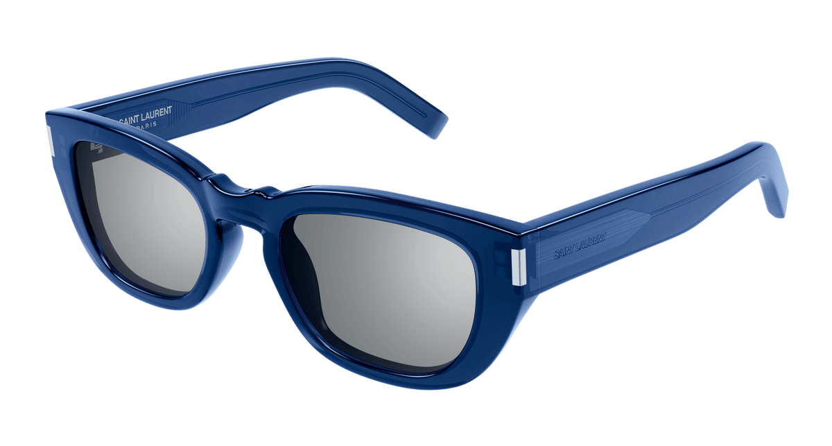 Yves Saint Laurent  SL 37 VL3/P9 BLUE Sunglasses 58-15-140 ITALY NEW!!! ??️ Buy Saint Laurent Blue & Black Havana SL 276 Mica Sunglasses  main image 3