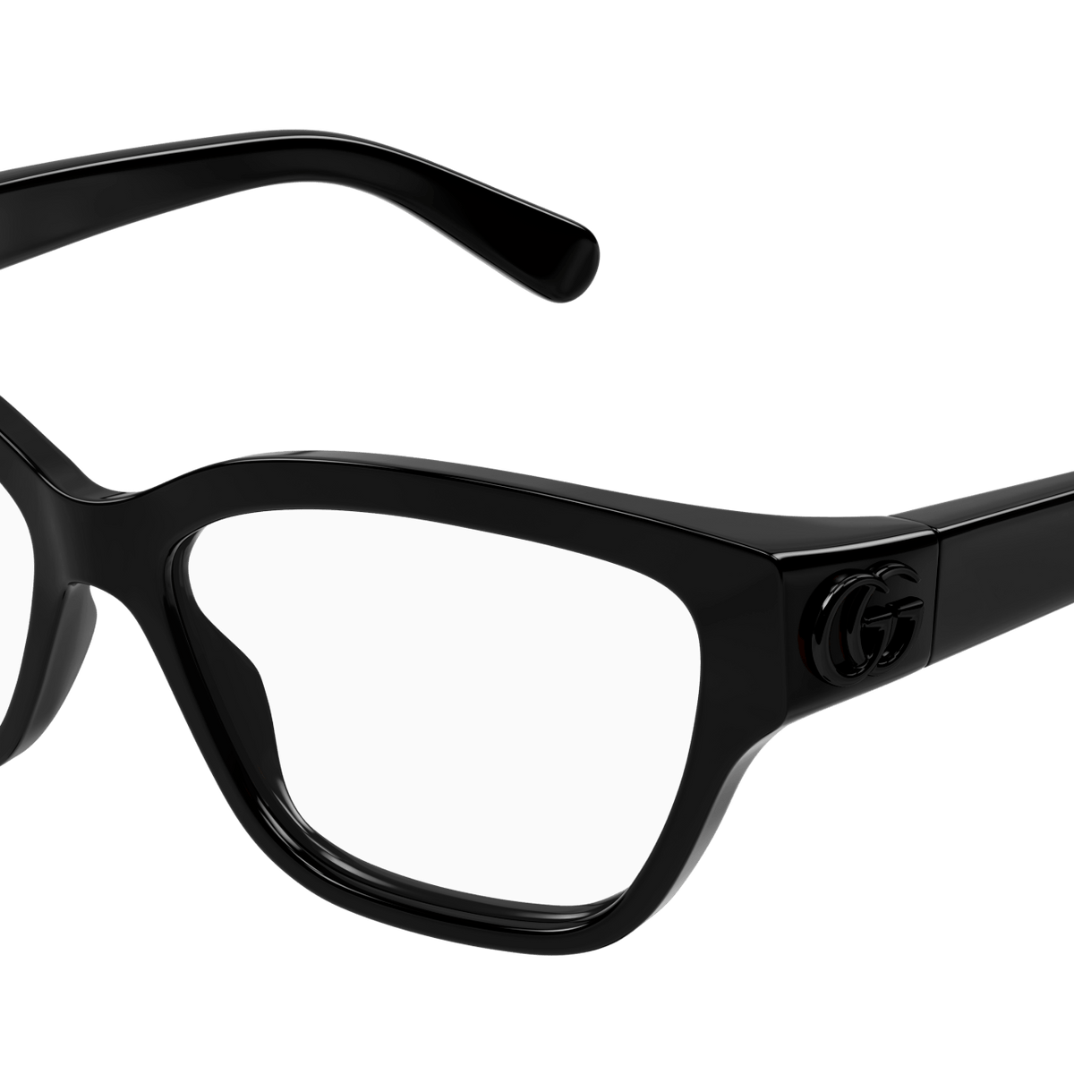 Gucci GG3197 46K Eyeglasses Black Gray Frames ONLY 52-13-135 3197 Eyeglasses - Gucci Authorized Retailer | coolframes.com  main image 2