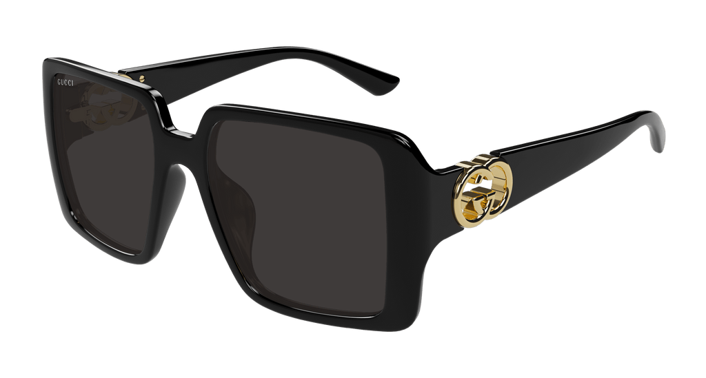 Gucci ブラック サングラス ゴールドロゴ AQfoAXu0Vh3RbyTQo3QIxrmFE5kCAG
