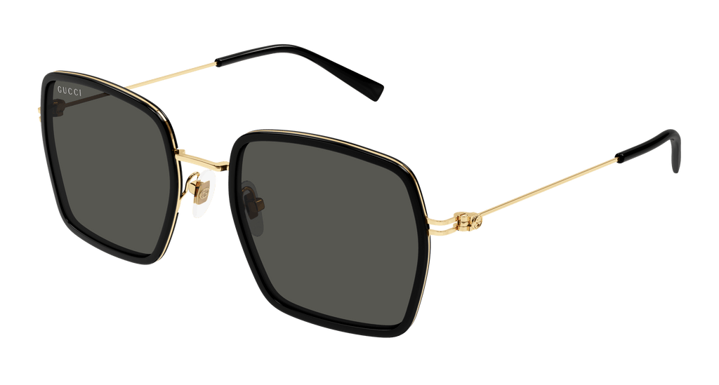 ロッド I'M GUCCI Gucci Gg1448sa Black Female Rectangle Sunglasses | Eyewear Index