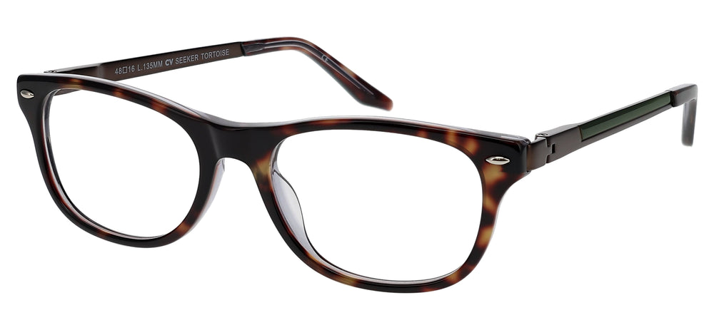 Regular Tortoise Demi + Dash SEEKER Eyeglasses | Select Eyewear