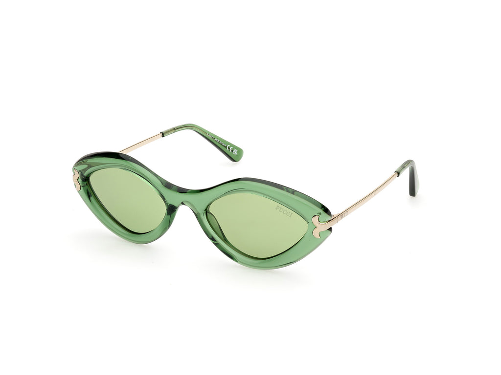 Emilio Pucci EP737S Italian Designer Sunglasses Green Geometric Print Emilio Pucci | Accessories | Emilio Pucci Ep737s Italian  main image 4