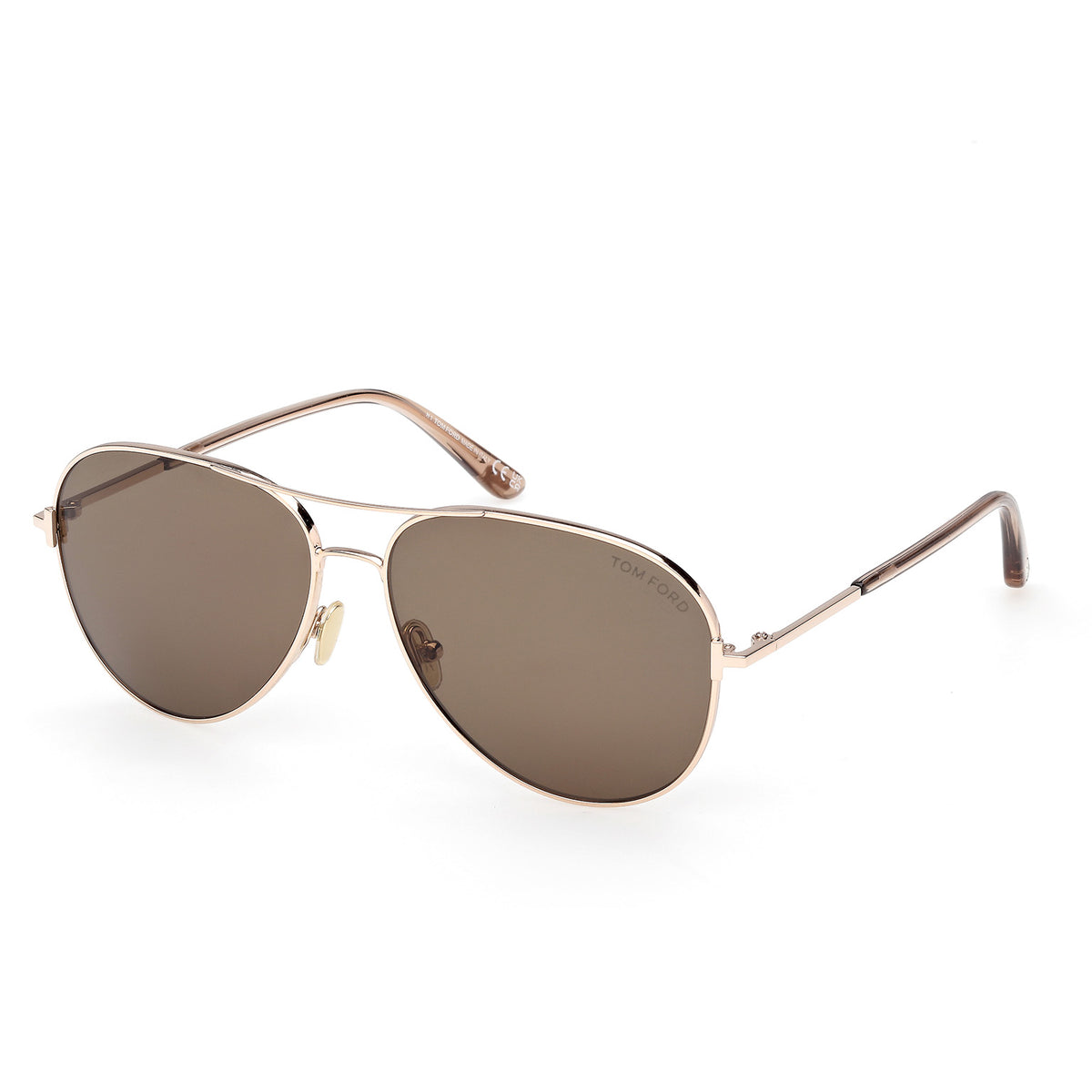 NIB! Tom Ford Women\'s Sunglasses - Gold and Brown - Mirrored Tom Ford Nicoletta TF1067 28G Sunglasses - US main image 3