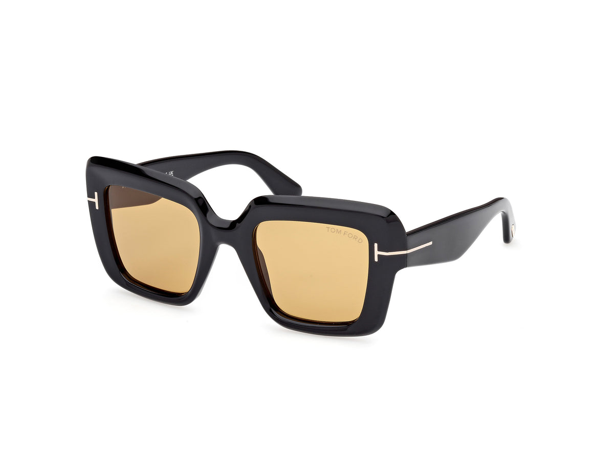 NEW!!! Tom Ford women sunglasses Esme TF1157  52E Authentic Amazon.com: Tom Ford Esme Brown Square Ladies Sunglasses  main image 4