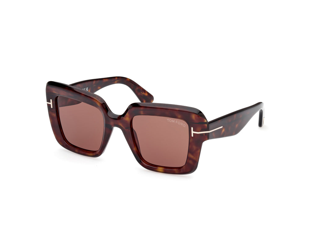 New Authentic Tom Ford Esme TF1157 52J Havana/Brown Sunglasses NEW AUTHENTIC TOM FORD ESME TF1157 52J HAVANA/BROWN  main image 2