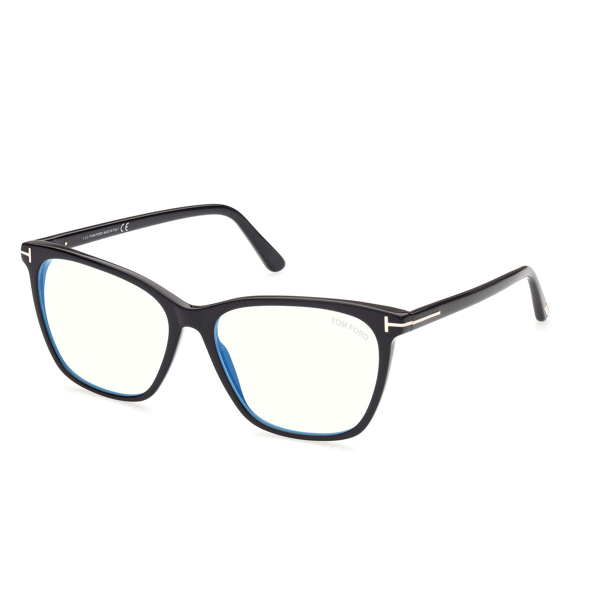 Tom Ford FT5962 Eyeglasses Black Acetate Oval Tom Ford TF6059-B 052 Blue Control Glasses - US main image 3