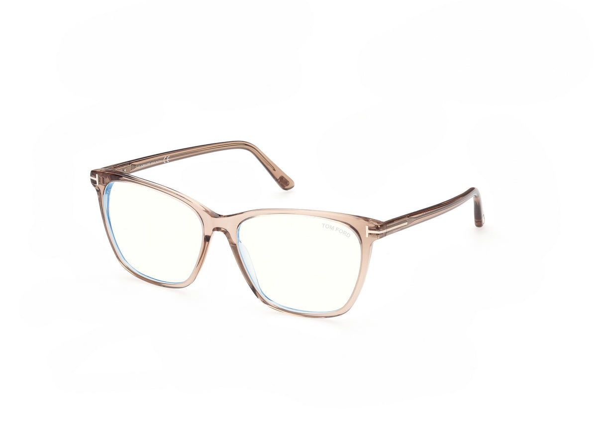 NWT, Tom Ford FT5762-B,  Cat Eye, Women Eyewear Frame, Size55X15X140. TOM FORD FT5762-B 001 Square Shiny Black Demo Lens 55 mm  main image 4